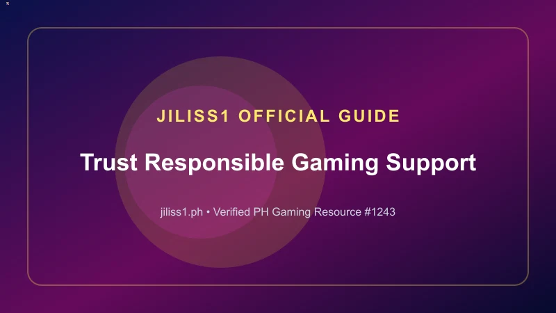 Responsible Gaming at JILISS Casino: 21+ Player Safety Standards overview