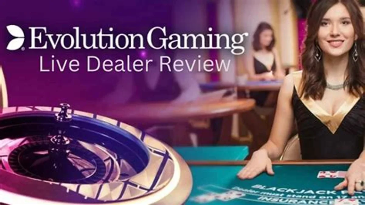 Evolution Gaming world-class live casino broadcast studio with multi-camera perspective