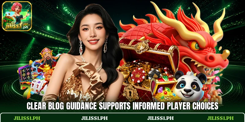 Clear blog guidance supports informed player choices
