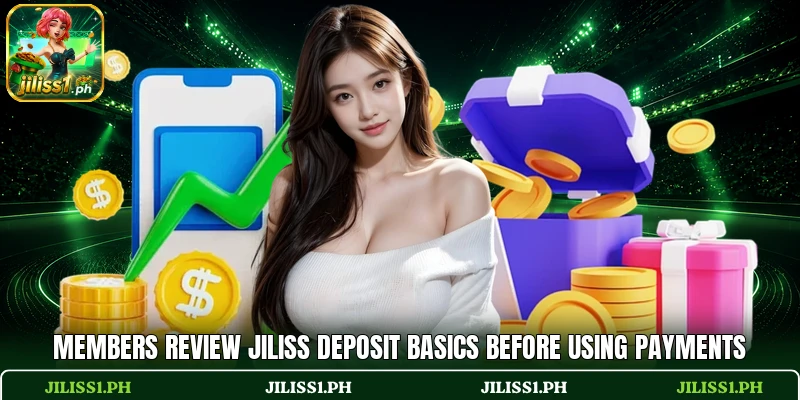 Members review JILISS deposit basics before using payments