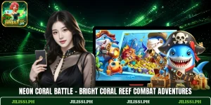 Neon Coral Battle – Bright Coral Reef Combat Adventures