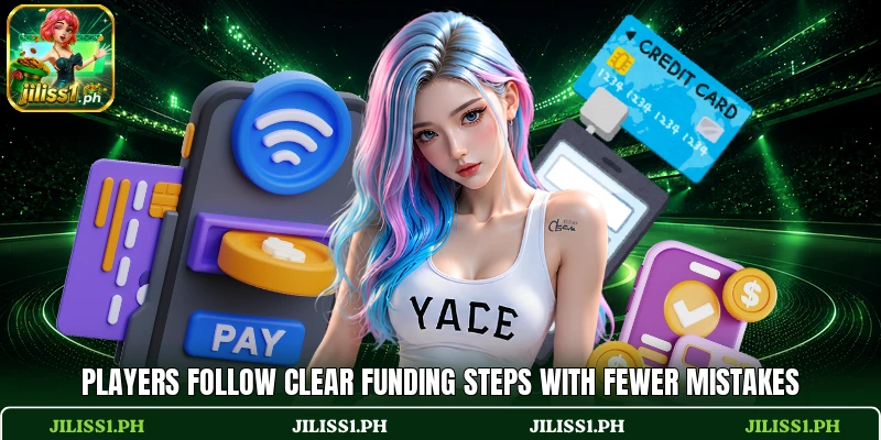 Players follow clear funding steps with fewer mistakes