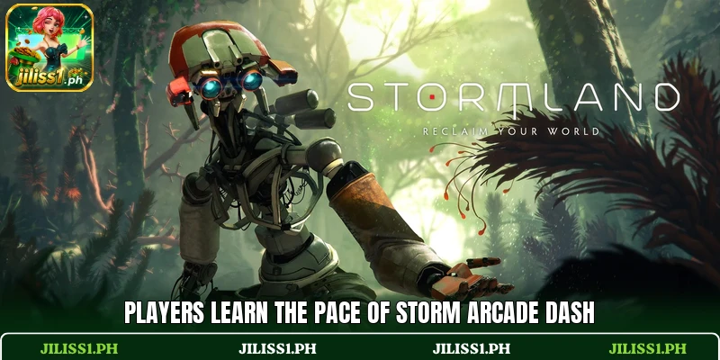 Players learn the pace of Storm Arcade Dash