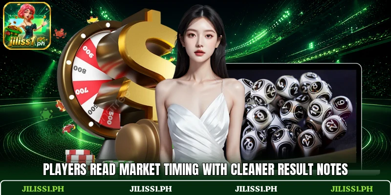 Players read market timing with cleaner result notes Players read market timing with cleaner result notes