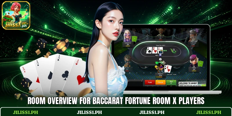 Room overview for Baccarat Fortune Room X players Room overview for Baccarat Fortune Room X players