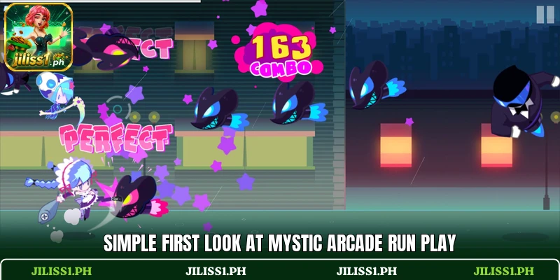 Simple first look at Mystic Arcade Run play Simple first look at Mystic Arcade Run play