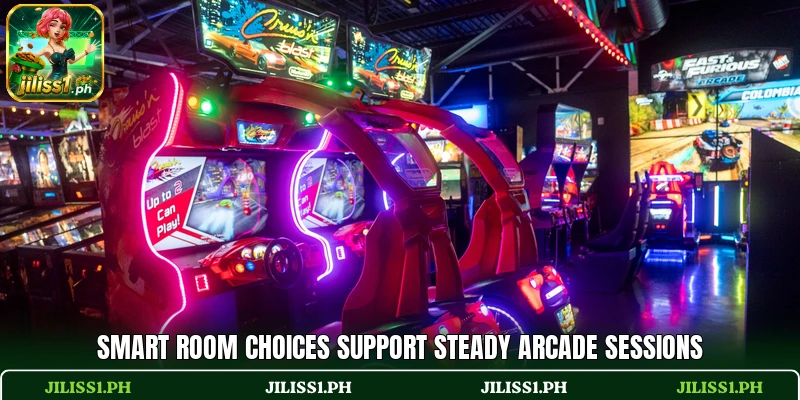 Smart room choices support steady arcade sessions Smart room choices support steady arcade sessions