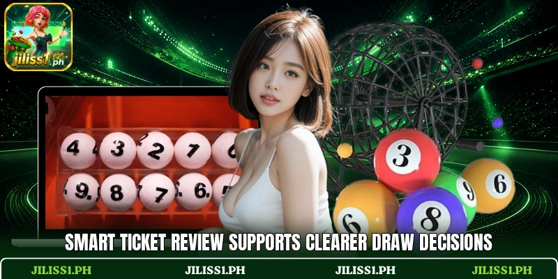 Smart ticket review supports clearer draw decisions Smart ticket review supports clearer draw decisions